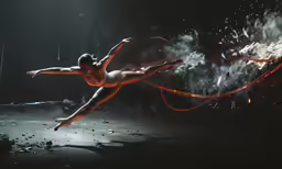 an image of a man in fire fighting