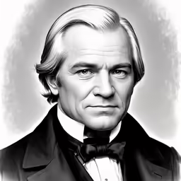 an old photo of a man in a suit and bow tie