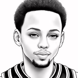 the drawing of prince ake is very similar to the character