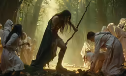 a scene from the lord of the rings