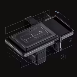 a picture of an iphone that is inside of it