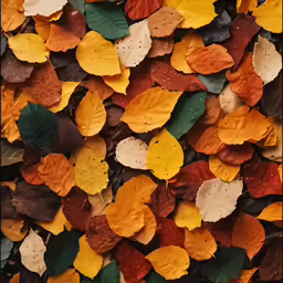 a bunch of leaves that have been placed on the ground