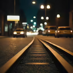many cars are driving on an empty street
