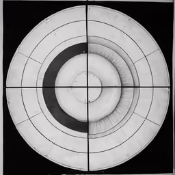an old diagram with a cross in it