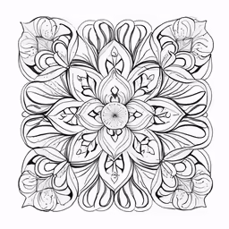 an image of a flower with leaves