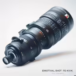 a camera lens that has the body removed from it