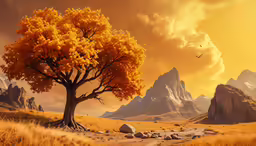 there are many mountains in the distance
