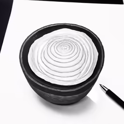 a pen and some paper sitting on top of a white surface