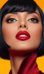 an woman with her hair in a bob bob bob bob bob bob bob bob bob bob bob