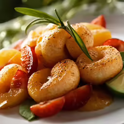 there are vegetables on this plate and food is piled high