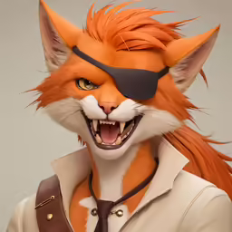 an animal is wearing a leather neck tie
