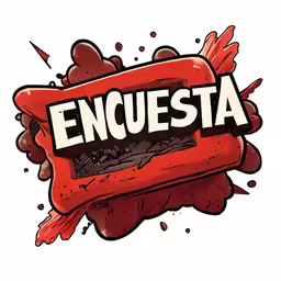 the word enquestia on an orange and black object