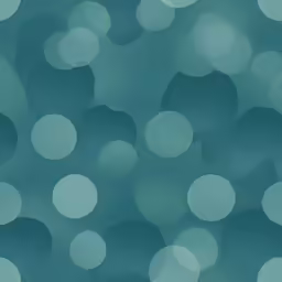 some blurry blue bubbles are all over