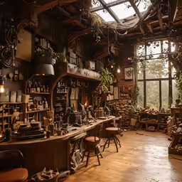 a room with lots of wood flooring and windows