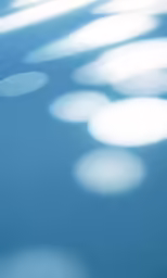 white circles on blue background and shadows