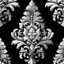 an old style pattern in gray and white