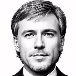 a man with blonde hair and a beard