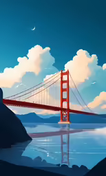 a beautiful red bridge that has water under it