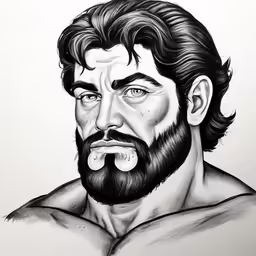 an image of a man with beards and mustaches on