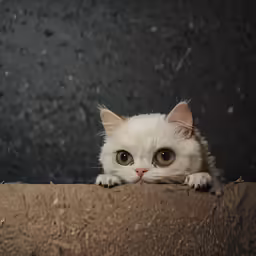 the cat is resting on top of a cardboard box