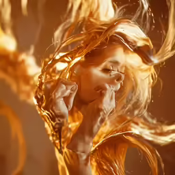 a blonde woman holding her head and wearing a veil