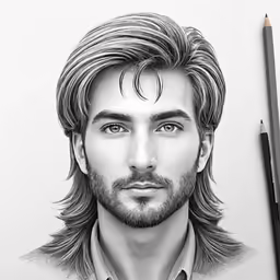 the actor david suss is shown in this drawing