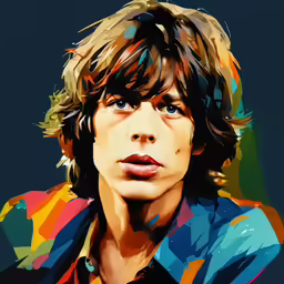 a photo of a man with his face looking to the side