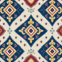 an old pattern, like a patchwork quilt