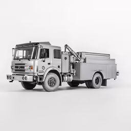 a truck is shown with the door open
