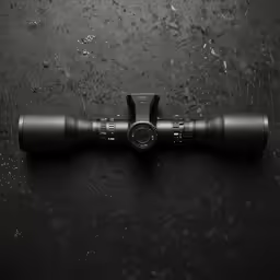 a camera mounted on a black and gray table