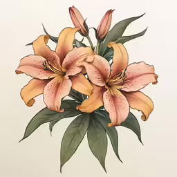 a large bouquet of flowers on a white background