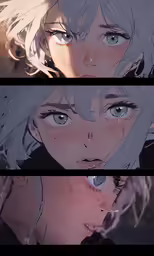 two images of a girl and a boy in their avatars