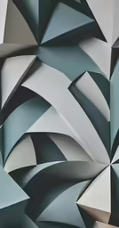 close up shot of the curved paper texture on a wall