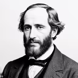 a photo of a man with a goatee wearing a bow tie