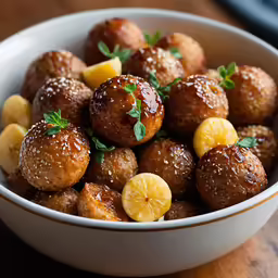 a bowl that has some food in it