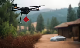 a camera attached to a quad quad quad quad drone with a camera attached
