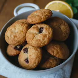 some biscuits sitting on top of a cloth