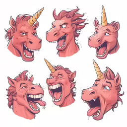 some drawings of different kinds of animals
