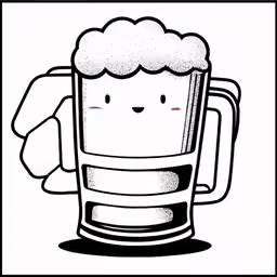 a hand holding a beer mug with foam