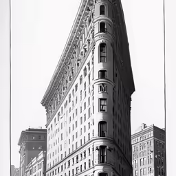 a building with lots of windows on top