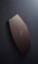 a smart device that looks like a brown apple wireless mouse