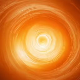 a close up view of an orange substance
