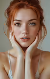 a young beautiful lady posing for a photo