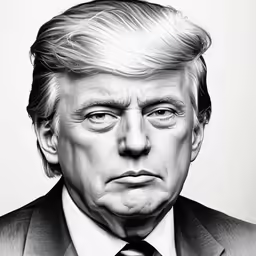 a man with a serious look on his face