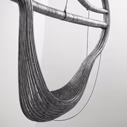 an image of a hanging decoration in the air