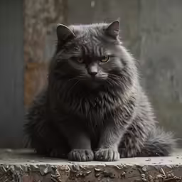 the cat is looking very annoyed in this picture