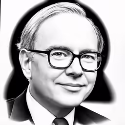 black and white photo of a man in glasses