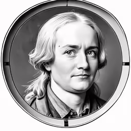 a portrait of a person with long hair