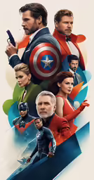 the movie poster for captain america