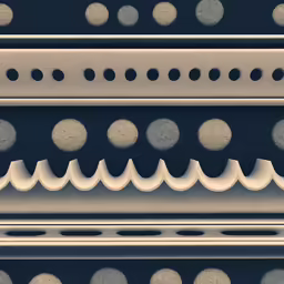 this is a close up view of a pattern of holes